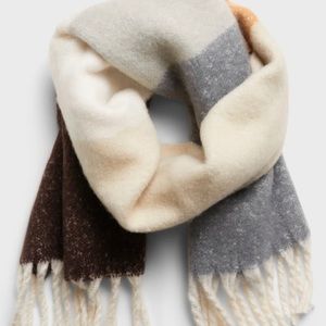 NWT Oversized color block scarf from Banana Republic